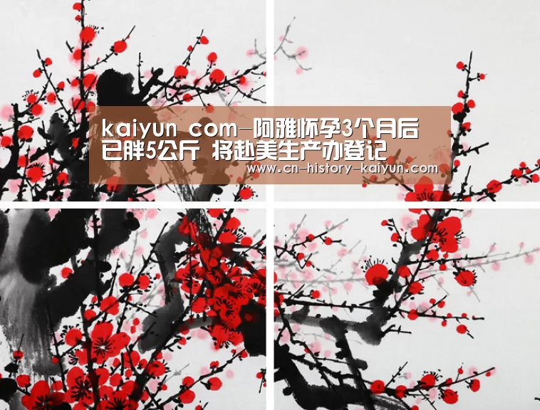 kaiyun com-阿雅怀孕3个月后已胖5公斤 将赴美生产办登记(图4) kaiyun官网